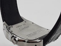 Heren polshorloge, cartier, santos 100 2656 - afbeelding 10 van  27