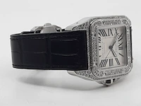 Heren polshorloge, cartier, santos 100 2656 - afbeelding 16 van  27