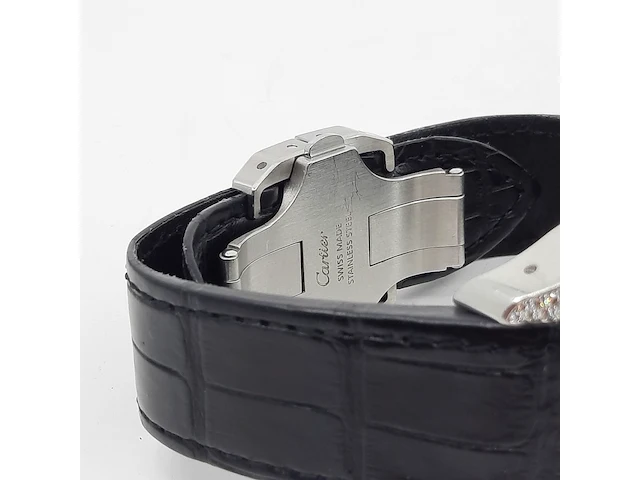 Heren polshorloge, cartier, santos 100 2656 - afbeelding 17 van  27
