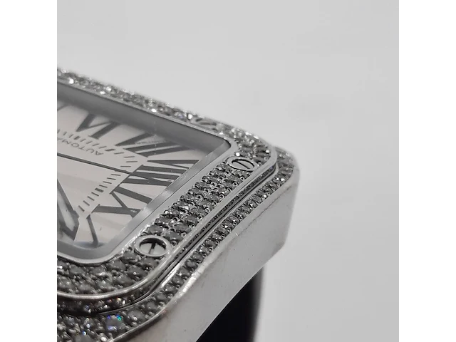 Heren polshorloge, cartier, santos 100 2656 - afbeelding 20 van  27