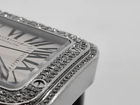 Heren polshorloge, cartier, santos 100 2656 - afbeelding 20 van  27