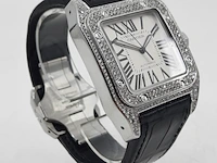 Heren polshorloge, cartier, santos 100 2656 - afbeelding 27 van  27