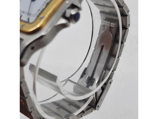 Heren polshorloge, cartier, santos automatic - afbeelding 4 van  26