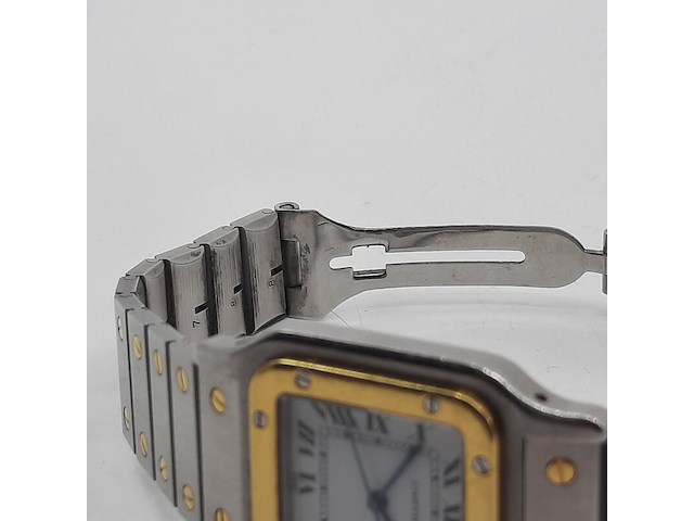 Heren polshorloge, cartier, santos automatic - afbeelding 9 van  26