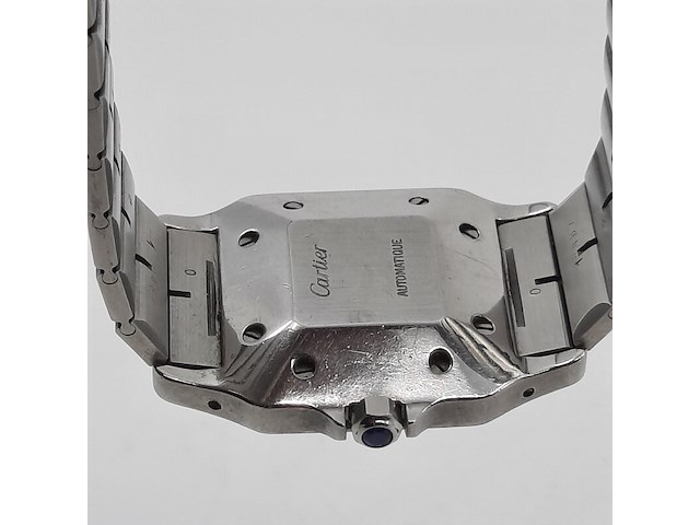 Heren polshorloge, cartier, santos automatic - afbeelding 14 van  26