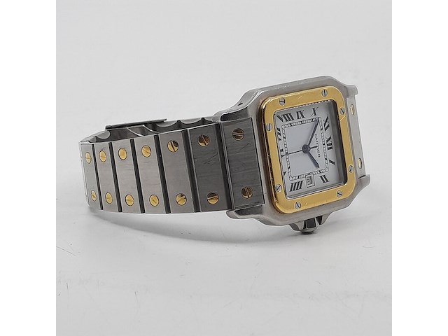 Heren polshorloge, cartier, santos automatic - afbeelding 16 van  26
