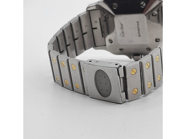 Heren polshorloge, cartier, santos automatic - afbeelding 17 van  26