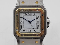Heren polshorloge, cartier, santos automatic - afbeelding 12 van  26