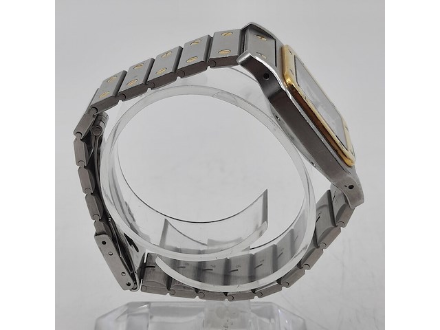 Heren polshorloge, cartier, santos automatic - afbeelding 25 van  26