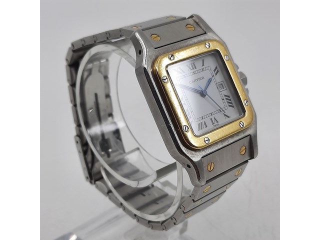 Heren polshorloge, cartier, santos automatic - afbeelding 26 van  26