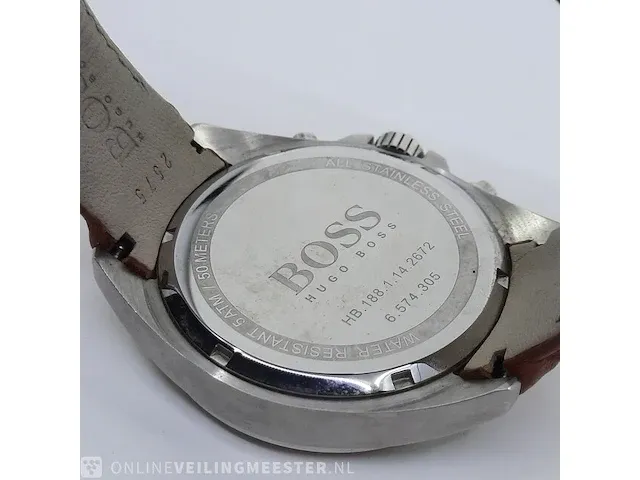 Heren polshorloge hugo boss, hb.188.1.14.2672 - afbeelding 4 van  13
