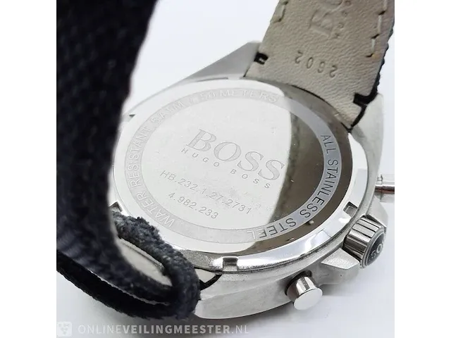 Heren polshorloge hugo boss, hb.232.1.27.2733 - afbeelding 3 van  12