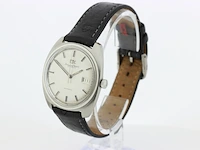 Heren polshorloge iwc, vintage model, grijze wijzerplaat, bouwjaar 60er jaren - afbeelding 4 van  9