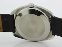 Heren polshorloge iwc, vintage model, grijze wijzerplaat, bouwjaar 60er jaren - afbeelding 6 van  9