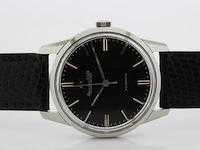Heren polshorloge iwc, vintage model, zwarte wijzerplaat, bouwjaar 60er jaren - afbeelding 4 van  13