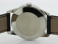 Heren polshorloge iwc, vintage model, zwarte wijzerplaat, bouwjaar 60er jaren - afbeelding 5 van  13