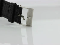 Heren polshorloge iwc, vintage model, zwarte wijzerplaat, bouwjaar 60er jaren - afbeelding 1 van  13