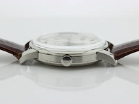 Heren polshorloge iwc, vintage model, zwarte wijzerplaat, bouwjaar 60er jaren - afbeelding 6 van  13