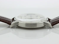 Heren polshorloge iwc, vintage model, zwarte wijzerplaat, bouwjaar 60er jaren - afbeelding 7 van  13