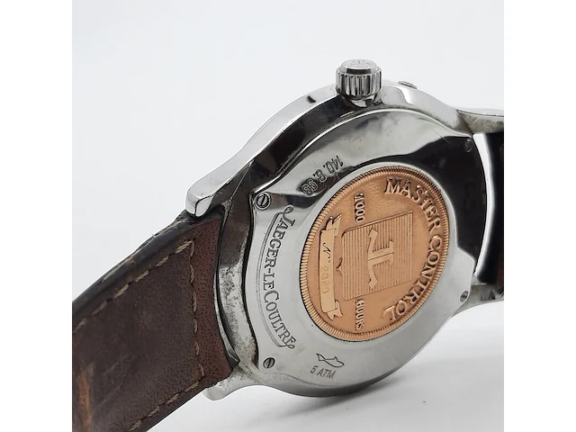 Heren polshorloge, jaeger lecoultre, reserve de marche master control 140.8.93 - afbeelding 14 van  26