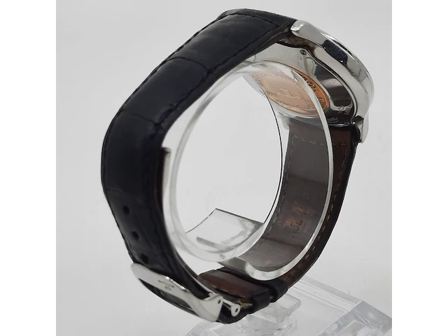 Heren polshorloge, jaeger lecoultre, reserve de marche master control 140.8.93 - afbeelding 24 van  26
