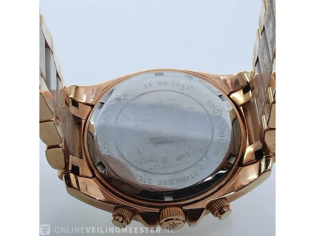 Heren polshorloge michael kors, mk 5943 - afbeelding 3 van  12
