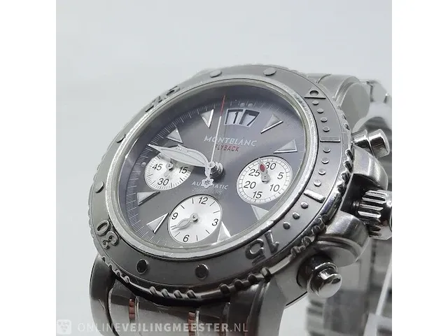 Heren polshorloge montblanc, 7059 limited edition 157/999 - afbeelding 14 van  15
