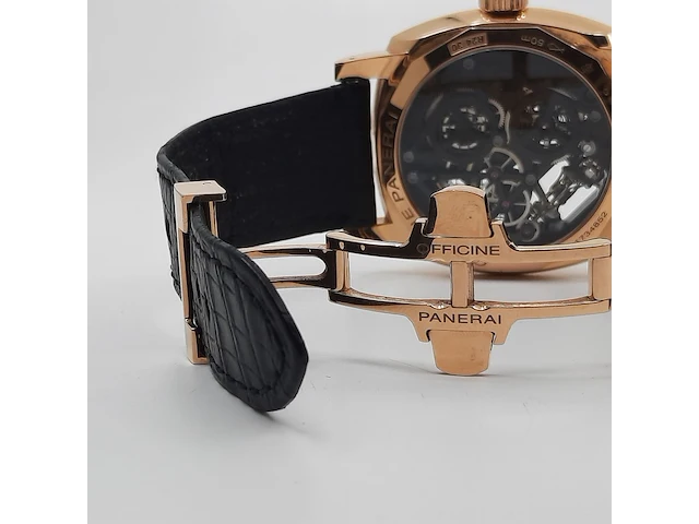 Heren polshorloge panerai, radiomir 1940 tourbillon gmt op6961 - afbeelding 6 van  26