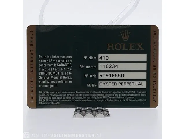 Heren polshorloge rolex, datejust 116234 - afbeelding 17 van  33