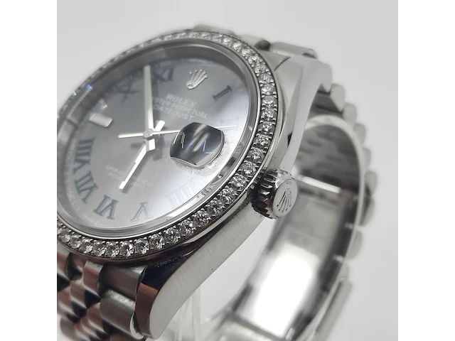 Heren polshorloge, rolex, datejust 126284rbr - afbeelding 3 van  39