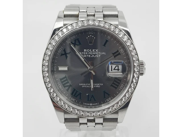 Heren polshorloge, rolex, datejust 126284rbr - afbeelding 12 van  39