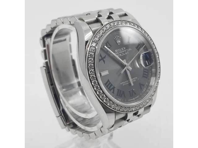 Heren polshorloge, rolex, datejust 126284rbr - afbeelding 39 van  39