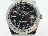 Heren polshorloge, rolex, datejust ii 116334 - afbeelding 12 van  25