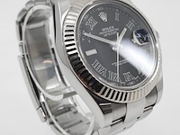 Heren polshorloge, rolex, datejust ii 116334 - afbeelding 25 van  25