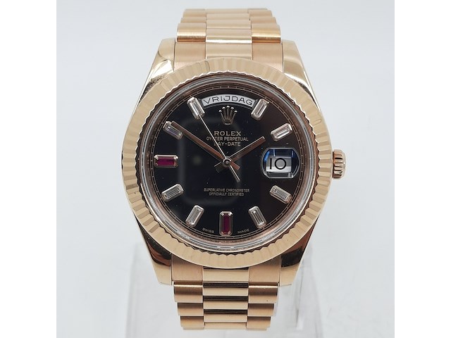 Heren polshorloge, rolex, day-date 218235 - afbeelding 12 van  35