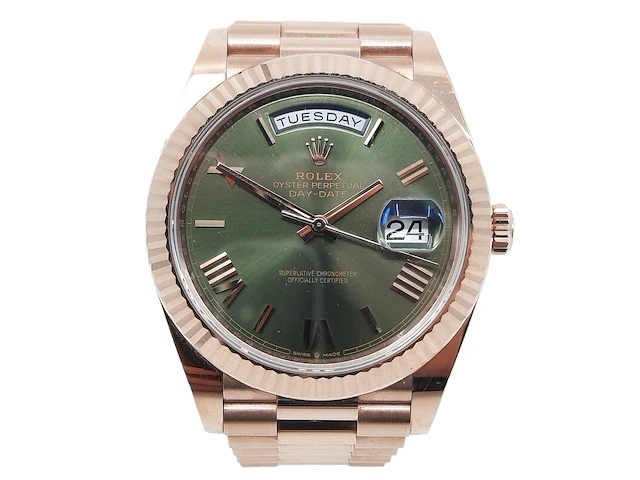 Heren polshorloge, rolex, day-date 228235 - afbeelding 1 van  34