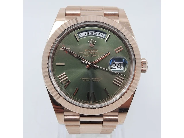 Heren polshorloge, rolex, day-date 228235 - afbeelding 12 van  34