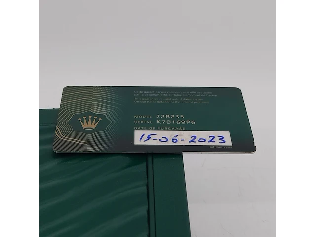 Heren polshorloge, rolex, day-date 228235 - afbeelding 26 van  34