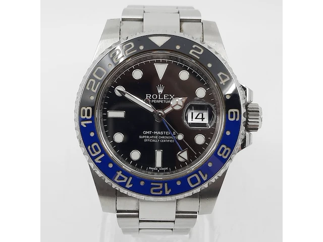 Heren polshorloge, rolex, gmt- master ii 116710 - afbeelding 12 van  27