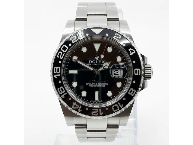 Heren polshorloge rolex, gmt- master ii 116710ln - afbeelding 12 van  35