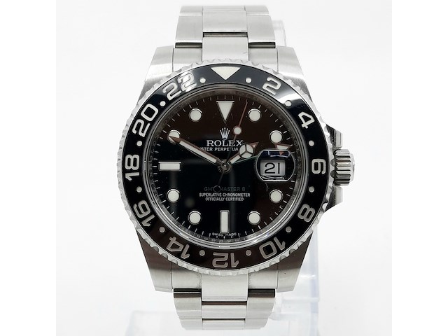 Heren polshorloge, rolex, gmt- master ii 116710ln - afbeelding 12 van  35