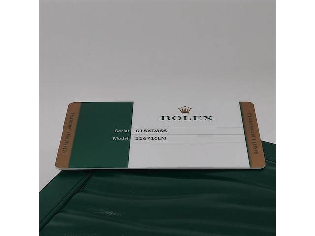 Heren polshorloge, rolex, gmt- master ii 116710ln - afbeelding 25 van  35