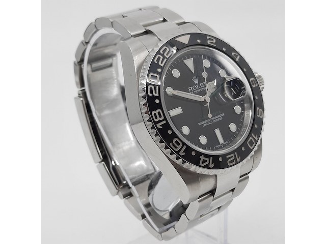 Heren polshorloge, rolex, gmt- master ii 116710ln - afbeelding 35 van  35