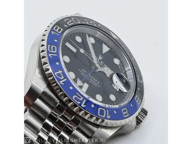 Heren polshorloge rolex, gmt- master ii 126710blnr - afbeelding 10 van  19
