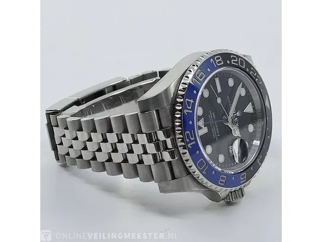 Heren polshorloge rolex, gmt- master ii 126710blnr - afbeelding 12 van  19