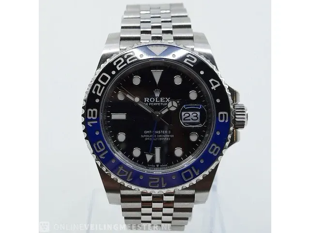 Heren polshorloge rolex, gmt- master ii 126710blnr - afbeelding 11 van  19