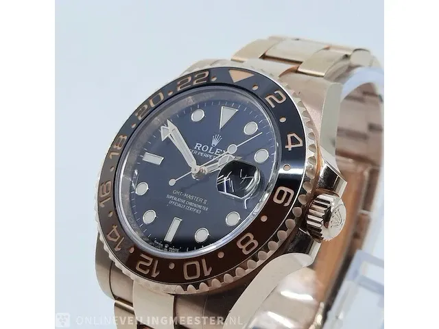Heren polshorloge rolex, gmt- master ii 126715chnr - afbeelding 1 van  20