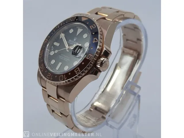 Heren polshorloge rolex, gmt- master ii 126715chnr - afbeelding 14 van  20