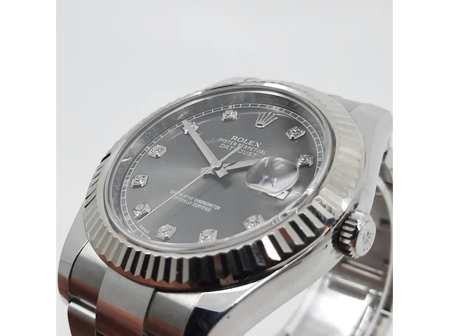 Heren polshorloge, rolex, oyster datejust 116334 - afbeelding 2 van  38