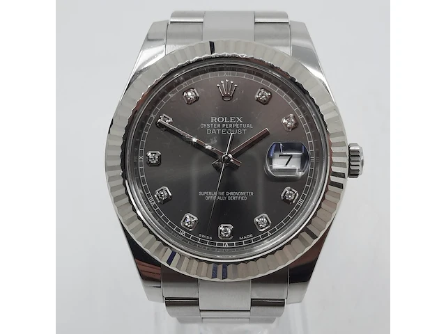 Heren polshorloge, rolex, oyster datejust 116334 - afbeelding 12 van  38